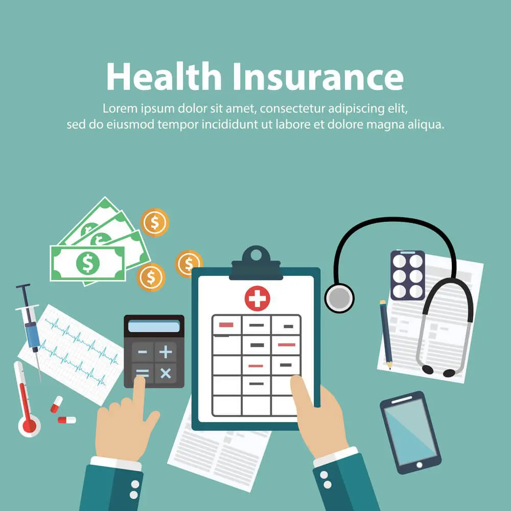 Man fills in the form of health insurance - OrthoSynetics