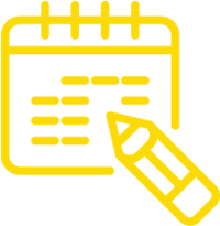 pencil and paper icon