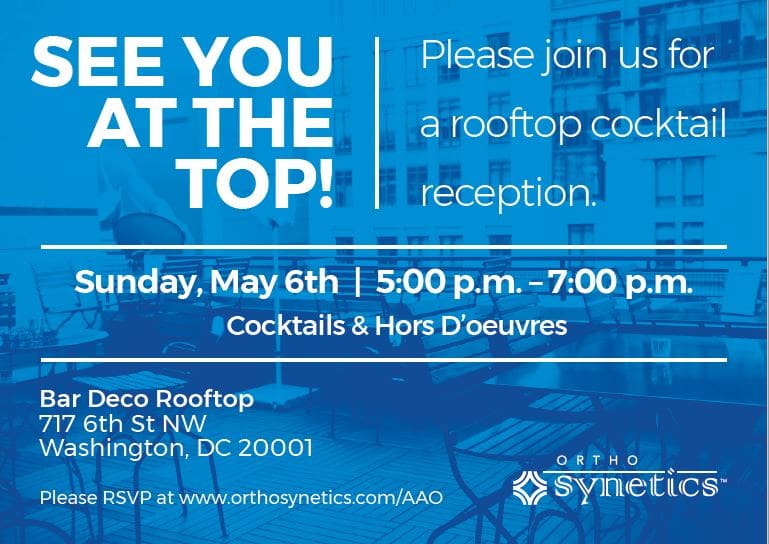 AAO rooftop reception
