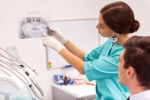 orthodontist and patients